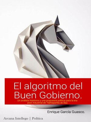 cover image of El algoritmo del buen gobierno.